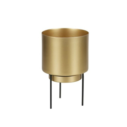 &fab botanisch plantenpot goud