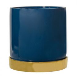 Bloempot Bloomingville blauw