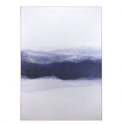 Schilderij Wolk blauw