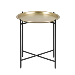 &fab kleurbox goud bijzettafel taby