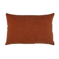 kussen roestbruin koper oranje