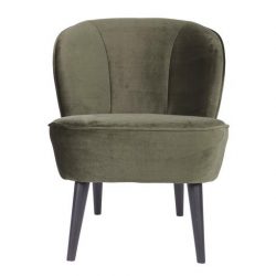 Woood fauteuil groen