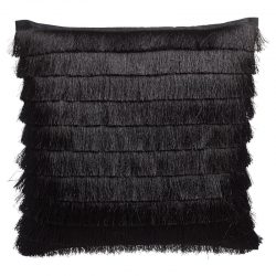 FAB interieurhulp interieurstijl bohemian kussen franja zwart