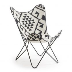 FAB interieurhulp interieurstijl bohemian vlinderstoel Kave Home fly