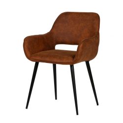 raw chic interieur eetkamerstoel