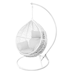 &fab interieurhulp interieurkleur wit hangstoel egg
