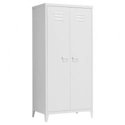 &fab interieurhulp interieurkleur wit metalen lockerkast groot