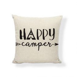 Aliexpress kussenhoes happy camper